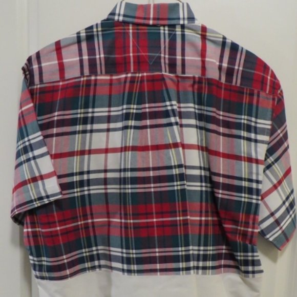 Beautiful TOMMY HILFIGER Casual Shirt - Two Tone - 90's Era - Medium - Picture 7 of 13